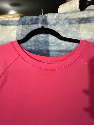 Color Alien Women's Pink Crewneck Sweatshirt and Jogger Lounge Set thumbnail 5