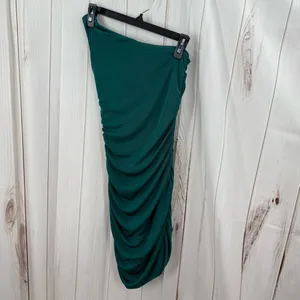 Lucy in the Sky Women’s XS Green One Shoulder Dress thumbnail 4