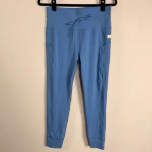 Vuori Women Blue Daily Jogger High Rise Drawstring Activewear Pants Size L thumbnail 2