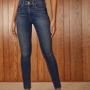Aritzia Denim Forum The Nico Mid Rise Skinny Jeans Womens 27 Slim Stretch Crop thumbnail 3