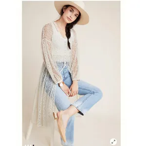 Anthropologie Maeve San-Michel Lace Duster thumbnail 5