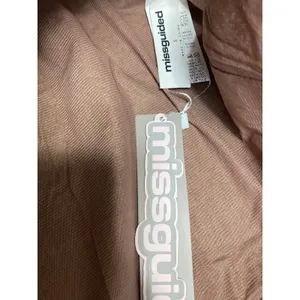 NEW Missguided Brown Sequin Boat Neck Waffle Knit Open Back Mini Dress Size S thumbnail 5