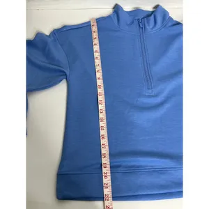 Zenana Cornflower Blue Small Half Zip Pullover Jogger Matching Set Athleisure thumbnail 6