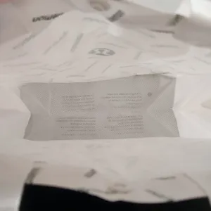Lululemon Reusable White and Green Tote Bag thumbnail 6