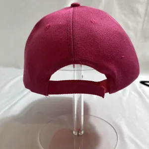 Cheer Mom Go Team Pink Ball Cap Women’s Hook & Loop Strap Bling Cheerleading thumbnail 3