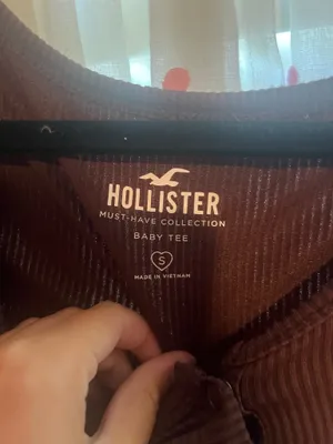 Hollister Top Crop Brown thumbnail 3