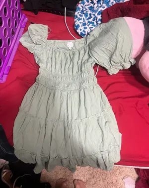 light green dress thumbnail 1