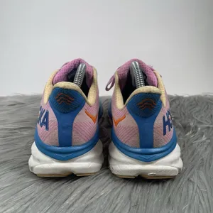 Hoka One Clifton 9 Womens Size 8 Shoes Pink Running Sneakers Athletic thumbnail 4