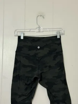 Lululemon Align High Rise Pant 28” Heritage 365 Camo Deep Coal Multi Size 6 thumbnail 4