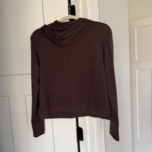 Vuori Halo‎ Essential Hoodie Brown Pullover stretch thumbnail 5