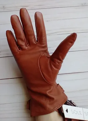 Sole Society Leather Gloves with Studs NWT thumbnail 4