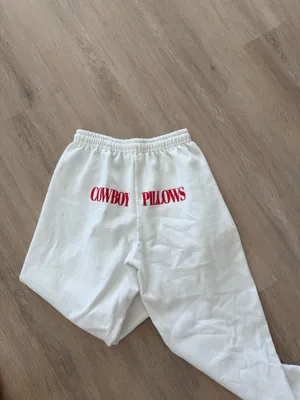 Cowboy Pillows Sweatpants White thumbnail 2