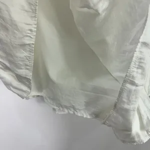 Pookie & Sebastian Skort Womens Large White Elastic Waist Flowy Mini Boho Beachy thumbnail 10