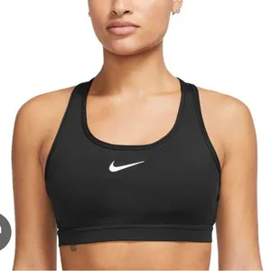 Nike Dri-Fit Swoosh Bra Women's XS Black thumbnail 1