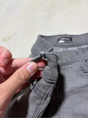 Mother looker ankle fray on the moon Gray Jeans 32 thumbnail 6