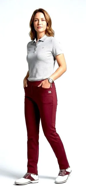 Lee Dong Soo Golf Pants Womens 30 Luxury Korean Designer Fleece Lined Trousers thumbnail 1