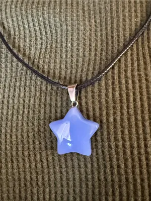Blue Star Pendant Necklace - Women Jewelry thumbnail 2