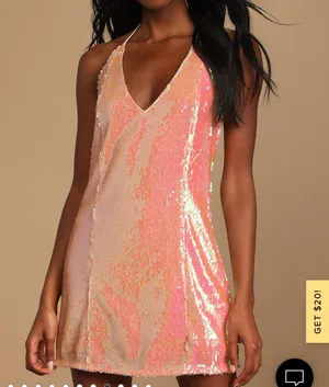 Lulus Sequin Mini Dress New Years thumbnail 4