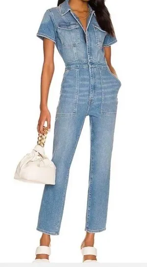 Good American Denim Jumpsuit thumbnail 1