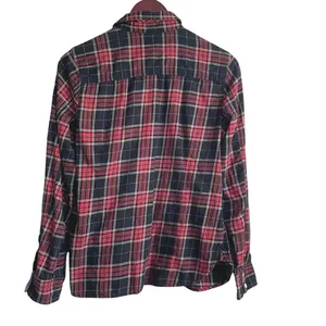 Tommy Hilfiger Women Dark Academia Preppy Plaid Button Down Shirt S Red Heritage thumbnail 2