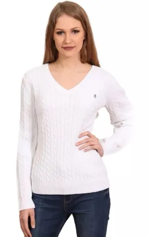 Ralph Lauren V-Neck Cable Knit Navy Edge Preppy Tennis Sweater Size XL thumbnail 1