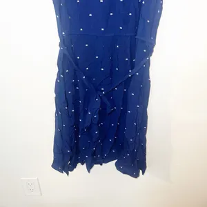 Old Navy onox Jan navy dot tank mini belted women’s summer keyhole back dress thumbnail 3