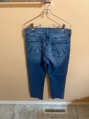 Mother The Tomcat Ankle Fray Jeans in From Out of Town thumbnail 6