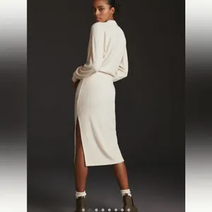 NWOT Daily Practice by Anthro Cowl Neck Midi Dress. Size Medium, Sold Out! thumbnail 8
