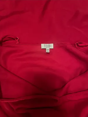 Women’s Tobi Red Maxi Slip Dress, Size Small thumbnail 3
