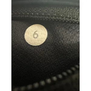 Lululemon Speed Shorts Dandy Digie Porcelain Black Blue Women's Size 6 thumbnail 4