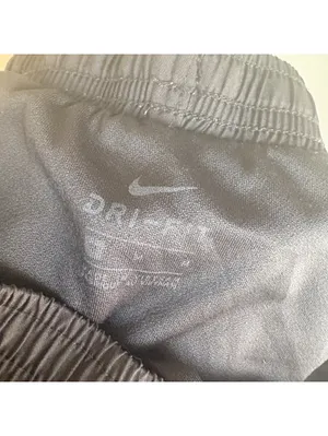 Nike Dri-FIT Running Shorts - Women's Size Medium - Black/Blue thumbnail 3