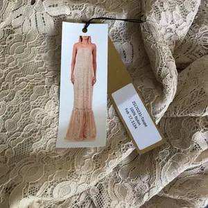 Lace Halter Mermaid Formal Prom Wedding Gown Dress thumbnail 2