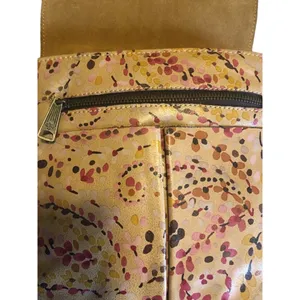 Patricia Nash Grenada Floral Print Painted Tan Crossbody Italian Leather Boho thumbnail 15