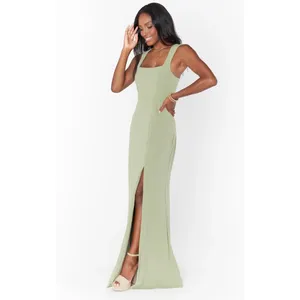 Show Me Your MuMu Paris Gown Moss Green / Sage Green Size XS thumbnail 3