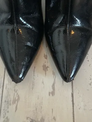 Forever 21 Black Patent Boots thumbnail 8