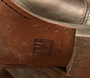 FRYE Brown Leather Mid Calf Campus Low Heel Smooth Shaft Western Boots Sz 9 thumbnail 12
