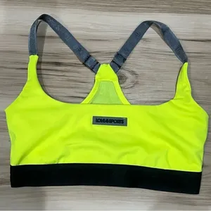 Love & Sports Neon Sports Bra Women’s Medium thumbnail 3
