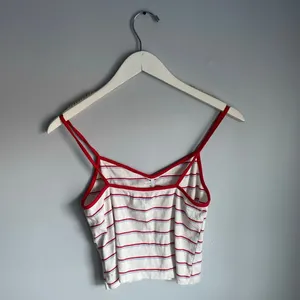 No Boundaries Retro‎ Y2K Striped 70s style Tank Top Red sz Large Kids XS Womens thumbnail 3