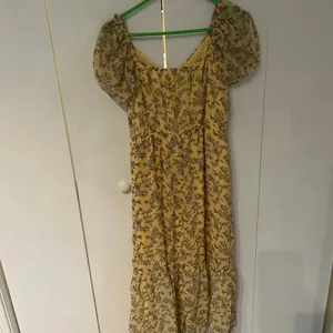 Mimi Chica Yellow Puff Sleeve Sundress thumbnail 8