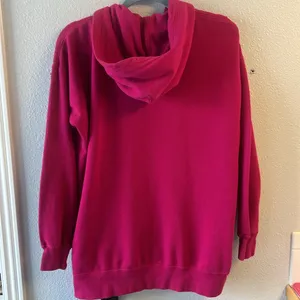Nike Full Zip Women’s Hooded Sweatshirt Size Large thumbnail 7