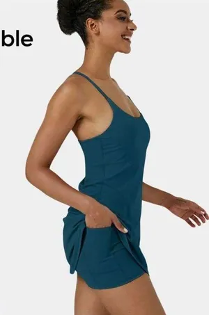 Halara NWT  Everday Cloudful Activity Dress M thumbnail 3