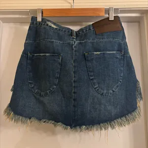One Teaspoon Vanguard Mid Rise Relaxed Denim Mini Skirt thumbnail 3