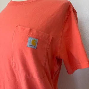Carhartt Solid Orange Short Sleeve Loose Fit T-Shirt thumbnail 2