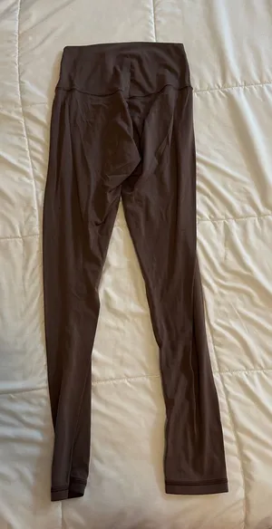aerie Chocolate Brown High-Waist Leggings thumbnail 1