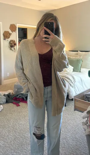 Universal Threads Brand New With Tags 100% Cotton Cardigan thumbnail 1