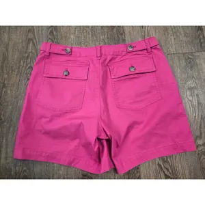Cabi Canyon Shorts Solid Bright Pink Size 10 Style # 6190 thumbnail 5