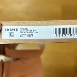 NEW Skims Wireless Lightly Padded T Shirt Bra in Ochre 36DDD thumbnail 6