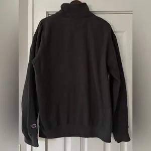 Cincinnati Bear Cats Mom Champion Dark Grey Quarter Zip Up Sweater‎ Size XL EUC thumbnail 2