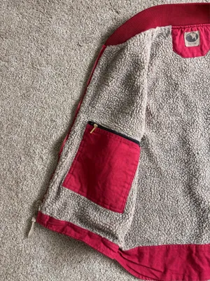 Berne Canvas Vest Pink Size M thumbnail 5