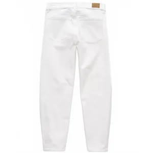 AE Long Stretch Barrel Jean American Eagle NWT Cool White 16L thumbnail 6